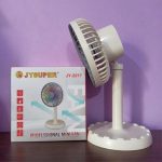 JY Super Professional RGB Rechargeable Portable Mini Table Fan | JY-2217 - Image 4