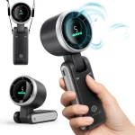 Turbo Frost Mini Portable Fan – Powerful Rechargeable USB Fan with 100 Speeds & Digital Display - Image 2